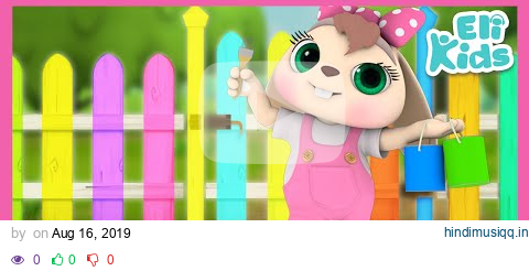 Rainbow Paint | Kids Cartoon | Eli Kids pagalworld mp3 song download