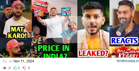 Unexpected LAFDA Gone RIGHT! 😳🔥| SRK SHOCKED this YouTuber, Virat Kohli, Prime Feastables India | pagalworld mp3 song download