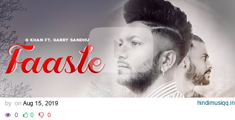 Faasle G.Khan, Garry Sandhu (Full Song) AR Deep | Sha Ali, Aditya | Latest Punjabi Songs 2019 pagalworld mp3 song download