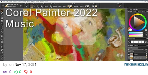 Corel Painter 2022 - Music (Expressionism, thick paint) pagalworld mp3 song download