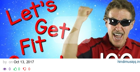 Let's Get Fit | Version 3 | Count to 100 | Exercises for Kids | 100 Days of School | Jack Hartmann pagalworld mp3 song download