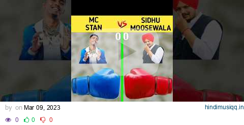 mc stan VS sidhu moose wala❓#shorts #mcstan#sidhumoosewala pagalworld mp3 song download