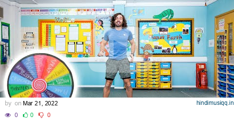 8 Minute SPIN THE WHEEL Kids Workout | The Body Coach TV pagalworld mp3 song download