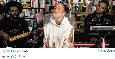 Snoh Aalegra NPR Music Tiny Desk Concert pagalworld mp3 song download