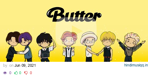 BTS Animation - Butter! pagalworld mp3 song download