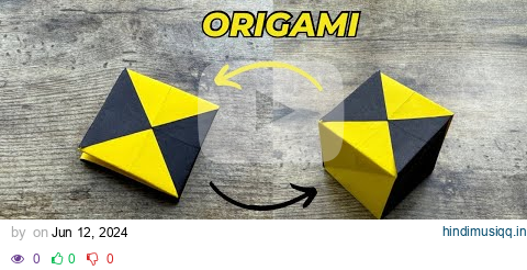 DIY ORIGAMI MAGIC CUBE EASY FOLDING | MAGIC CUBE ORIGAMI TUTORIAL | UNFOLD THE MYSTERY PAPER CRAFT pagalworld mp3 song download