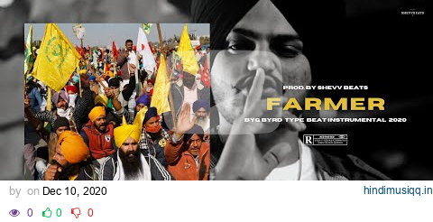 [SOLD] SIDHU MOOSEWALA X BYG BYRD TYPE PUNJABI HIP HOP BEAT INSTRUMENTAL 2020 | "FARMER" pagalworld mp3 song download