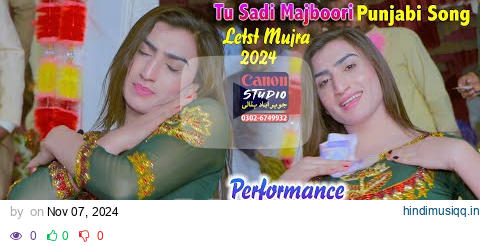 Tu Sadi Majboori , Madam Natasha Dance Performance Canon Studio 2024 pagalworld mp3 song download