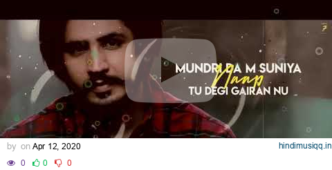 Mundri Da Naap |  Korala Maan new song 2020 (Dismiss 141) SIRFJATT.COM pagalworld mp3 song download