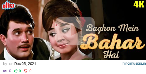 Baghon Mein Bahar Hai [4K] Video Song  Aradhana |Lata Mangeshkar, Mohammed Rafi |Hindi Classic Song pagalworld mp3 song download