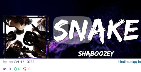 Shaboozey - Snake (Lyrics) pagalworld mp3 song download