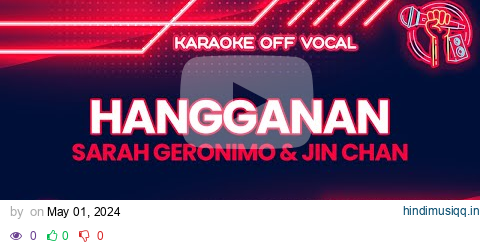 Hangganan - Sarah Geronimo & Jin Chan [KARAOKE] (OFF VOCAL) pagalworld mp3 song download