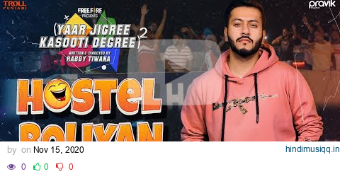 Hostel Boliyan - Pukhraj Bhalla Feat. Jasmeen Akhtar | YJKD Season 2 | Latest Punjabi Song 2020 pagalworld mp3 song download