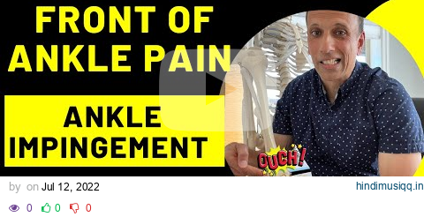 Simple Exercises to Fix Your Front of Ankle pain |  Ankle Impingement pagalworld mp3 song download