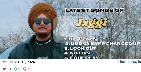 Jxggi new all songs 2024 || Latest panjabi songs 2024 || jxggi Audio jukebox 2024. pagalworld mp3 song download