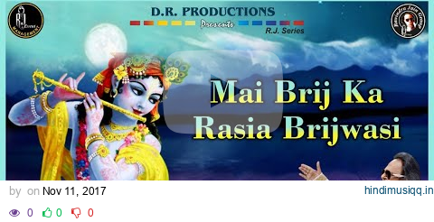 Mai Brij Ka Rasiya | Ravindra Jain's Krishna Bhajans pagalworld mp3 song download