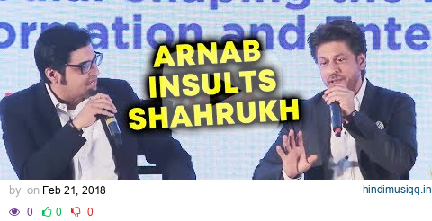 Shahrukh Khan BEST REPLY To Arnab Goswami INSULT pagalworld mp3 song download