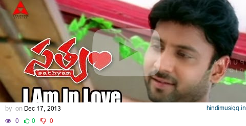 I Am In Love Romantic Video Song || Satyam Movie || Sumanth, Genelia Dsouza pagalworld mp3 song download