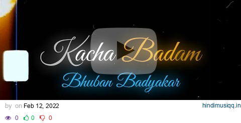 Kacha Badam Lyrics + English Translation | Bhuban Badyakar | Trending song | TrueTone #kachabadam pagalworld mp3 song download