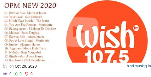 BEST OF WISH 107 5 PLAYLIST 2020   OPM Hugot Love Songs 2020 NEW pagalworld mp3 song download