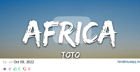 Toto - Africa (Lyrics) pagalworld mp3 song download