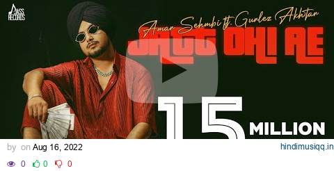 Jatt Ohi Ae (Full Video) Amar Sehmbi Ft Gurlez Akhtar | Gur Sidhu | Kaptaan | Punjabi Songs 2022 pagalworld mp3 song download