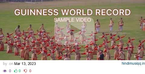 Guinness World Record || Demo Performance for Mega Bihu Event 2023 || pagalworld mp3 song download