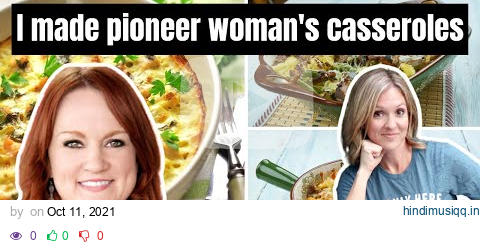 I MADE 5 OF THE PIONEER WOMAN'S MOST POPULAR CASSEROLES | REE DRUMMOND & FRUGAL FIT MOM pagalworld mp3 song download