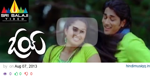 Oye Video Songs | Saradaga Video Song | Siddharth, Shamili | Sri Balaji Video pagalworld mp3 song download