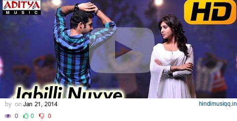 Jabilli Nuvve Full Video Song || Ramayya Vasthavayya Movie || Jr.Ntr || Samantha || Shruthi Haasan pagalworld mp3 song download