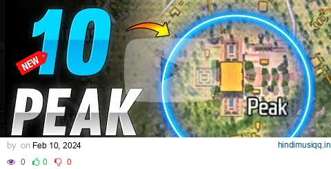 PEAK KE TOP 10 RANK PUSH HIDDEN PLACES 🤩 ✓ BR Rank Push Trick and tips in Solo || Part 1#freefire pagalworld mp3 song download