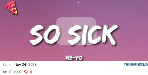 Ne-Yo - So Sick pagalworld mp3 song download