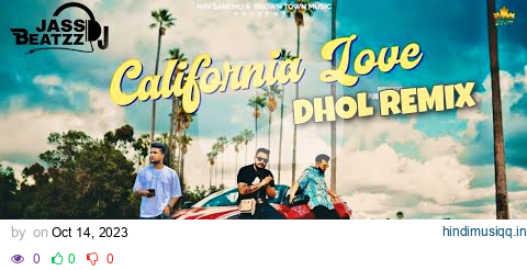 California Love Dhol Remix | Cheema Y | Gur Sidhu | Dj Jass Beatzz New Punjabi Songs 2023 pagalworld mp3 song download