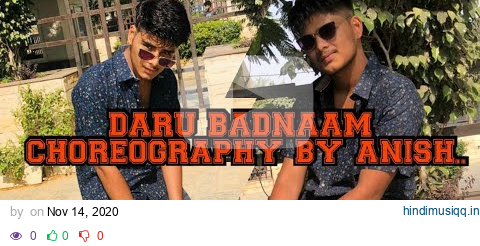 DARU BADNAAM || DANCE COVER || KAMAL KAHLON AND PARAM SINGH pagalworld mp3 song download