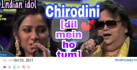 चiroदini[dil mein ho] song live performance |Bappi Lahiri & Shreya Ghoshal | pagalworld mp3 song download