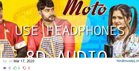 Moto (8D AUDIO) Ajay Hooda / Diler Kharkiya l Anjali Raghav l Latest Haryanvi Song 2020 pagalworld mp3 song download