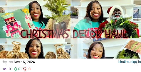 2024 CHRISTMAS DECOR HAUL | TRADITIONAL CHRISTMAS DECOR HAUL| WALMART, KIRKLAND'S, ROSS, HOBBY LOBBY pagalworld mp3 song download