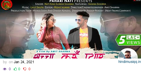 Suresh Sharma New Song - Sucha Karu Pyaar (Full Video) | New Pahari Songs 2021 pagalworld mp3 song download