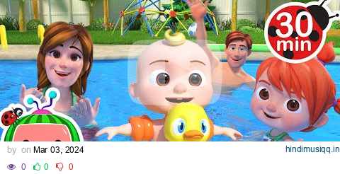 Family Swimming Song | Little Angel & Cocomelon Nursery Rhymes pagalworld mp3 song download