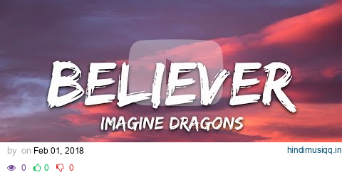 Imagine Dragons - Believer (Lyrics) pagalworld mp3 song download