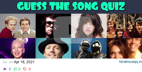 Guess the 30 Random Songs Music Quiz (Part 1) pagalworld mp3 song download