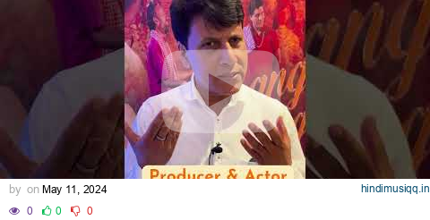 Actor and Producer Mr Rajesh Malgudi sharing his views on the promo launch of Ganga Sang Ravidas pagalworld mp3 song download