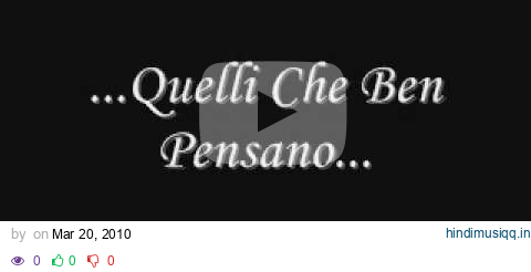 Quelli che benpensano, Frankie Hi Nrg (Testo) pagalworld mp3 song download