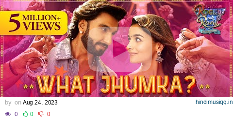 What Jhumka? - Lyrical | Rocky Aur Rani Kii Prem Kahaani |Ranveer,Alia,Arijit, Jonita,Pritam,Amitabh pagalworld mp3 song download