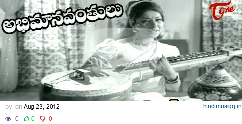 Abhimanavanthulu Songs - Ee Veena Paina Palikina - Sarada - Anjali Devi - OldSongsTelugu pagalworld mp3 song download