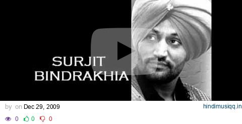 Surjit Bindrakhia - Jatt Di Pasand pagalworld mp3 song download