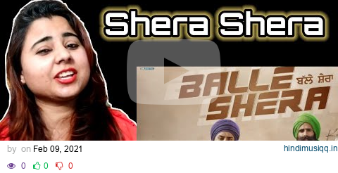 Balle Shera | Harf Cheema | Kanwar Grewal | Latest Punjabi Song | Royal Harshita | pagalworld mp3 song download