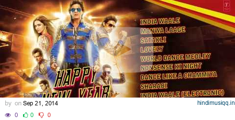 Happy New Year - Full Audio Songs JUKEBOX - Shah Rukh Khan - Deepika Padukone pagalworld mp3 song download