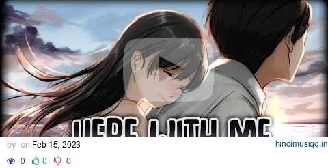 Nightcore↬Here With Me || d4vd (Lyrics) pagalworld mp3 song download