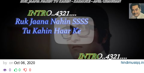 Ruk Jaana Nahin Karaoke With Scrolling Lyrics Eng  & हिंदी pagalworld mp3 song download